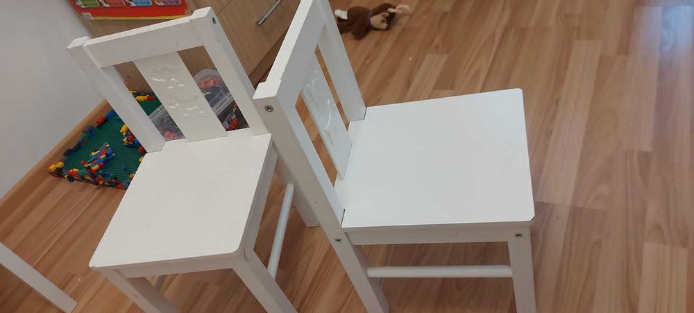 Scaune cu masa Ikea copii