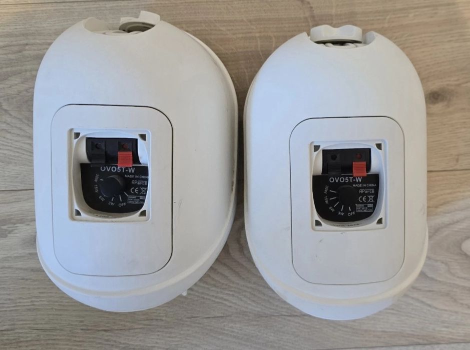 Doua difuzoare comerciale OVO - W ALB 30W