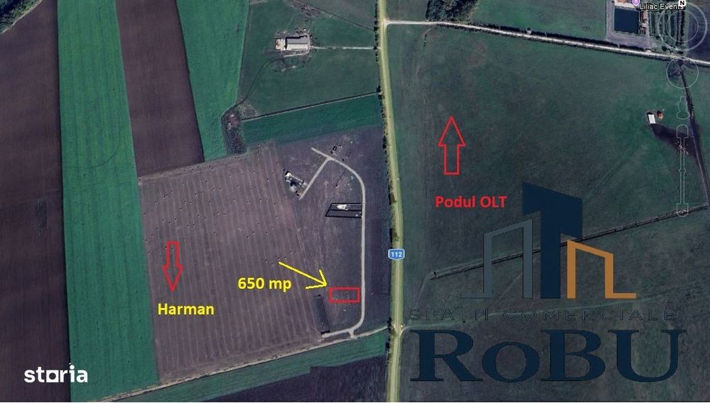 TEREN 650 MP in  UAT Harman # RoBU Spatii Comerciale