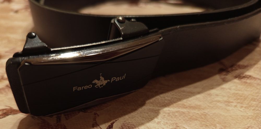 FAREO PAUL Оригинал Автоматичен Нов Мъжки Колан от Естествена Кожа 120