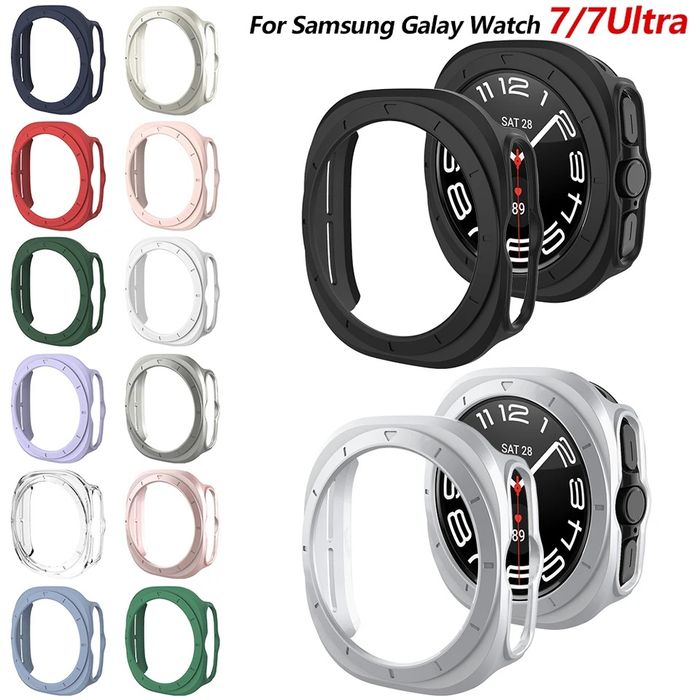 Samsung Galaxy Watch 7 40 44 / FE / Ultra 47 / Твърд кейс с протектор