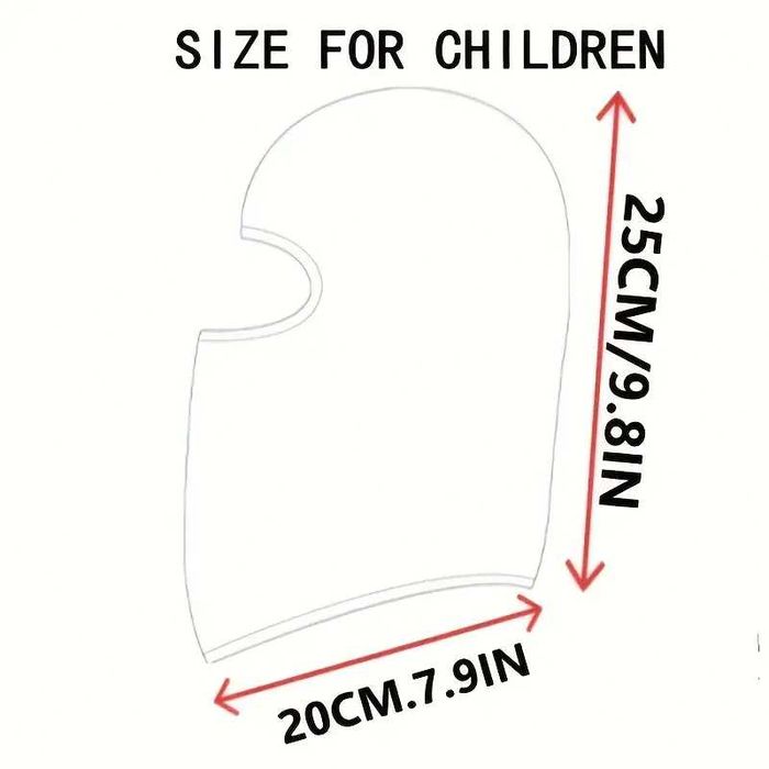 Детско боне маска за мотор скутер атв 99571