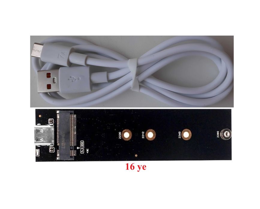 Адаптер PCI-Eх к M2/M.2 SATA SSD