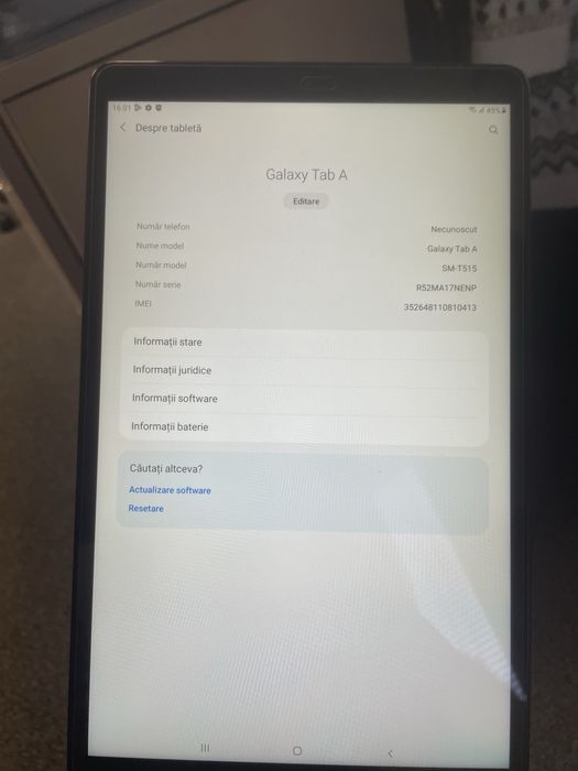 Vand Tableta Samsung Galaxy Tab A 10.1 2019 T515