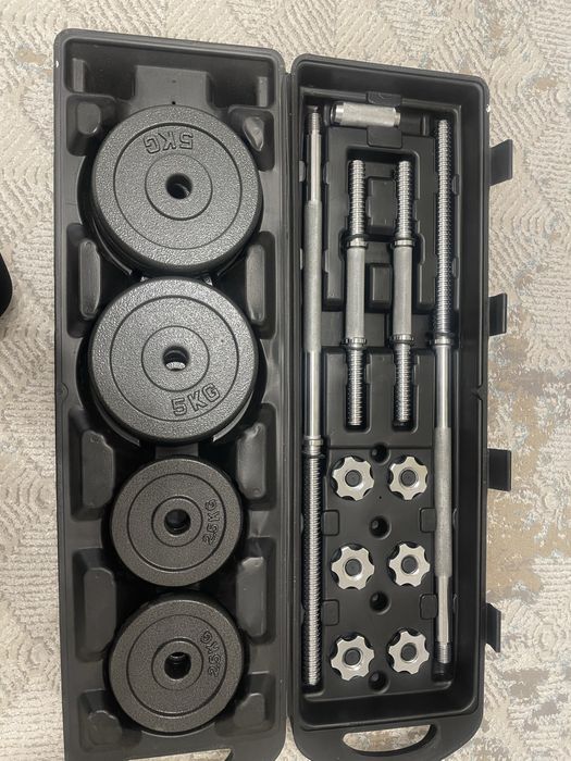 Гантел с штанкой 50кг