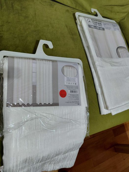 Perdea albă nouă