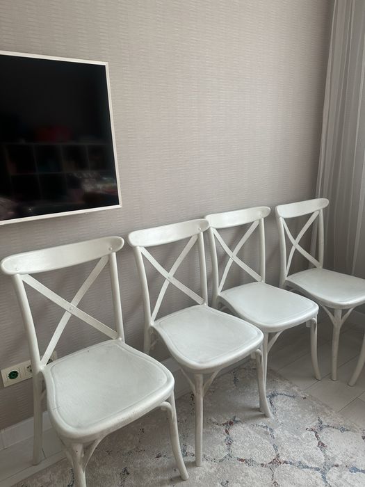 Стулья белые под икеа