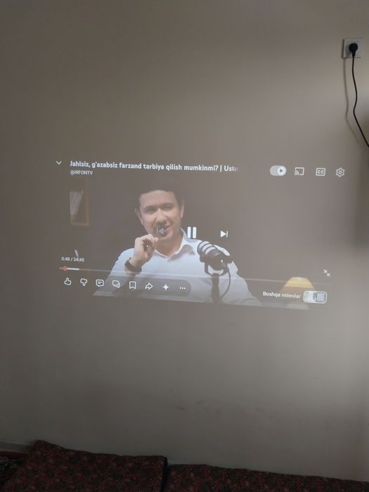 Proyektor. Media va Ta'lim uchun juda qulay