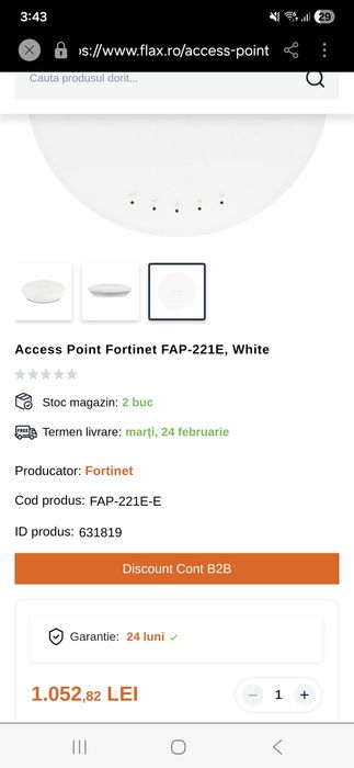 Wireless Access Point FORTINET