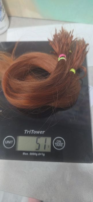 Волосы натуральные для замещения  50см