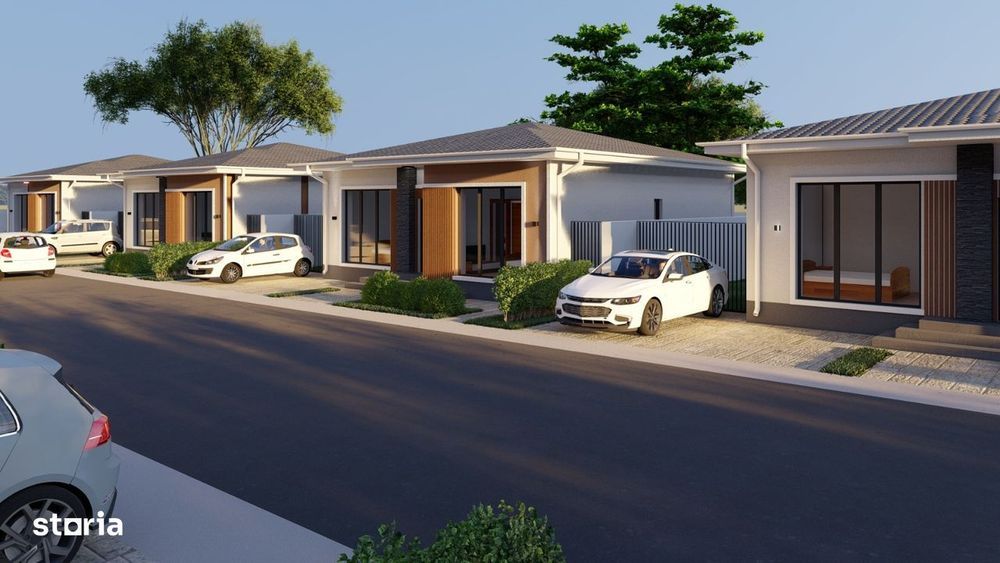 Casa moderna 4 camere-Teren 300 mp-Bragadiru limita Sector 5