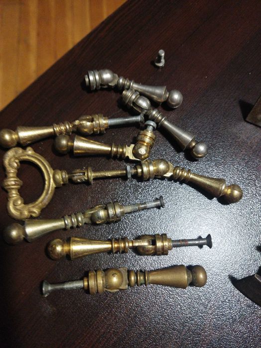 Бронзови месингови дръжки