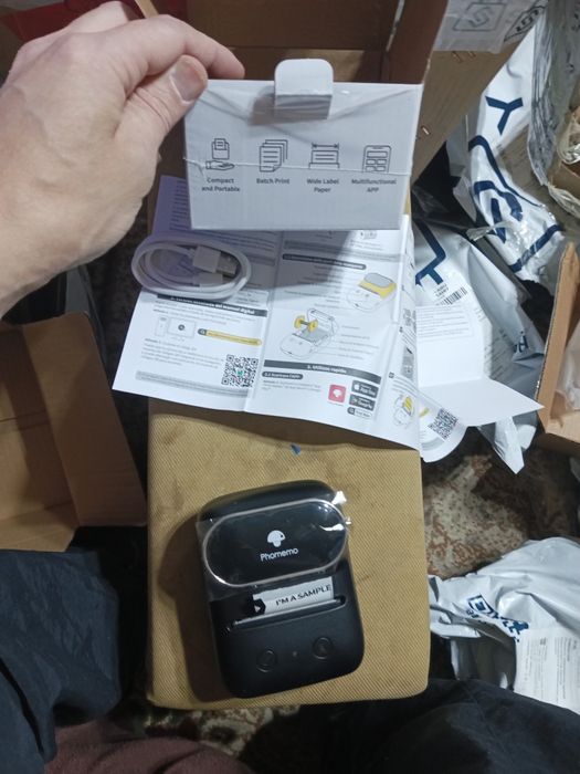 Принтер наклейка штрих коды