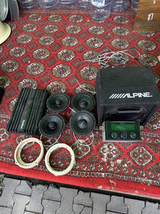 pioner 725 буфер калонка 4 шт уселитель сеято с жентры