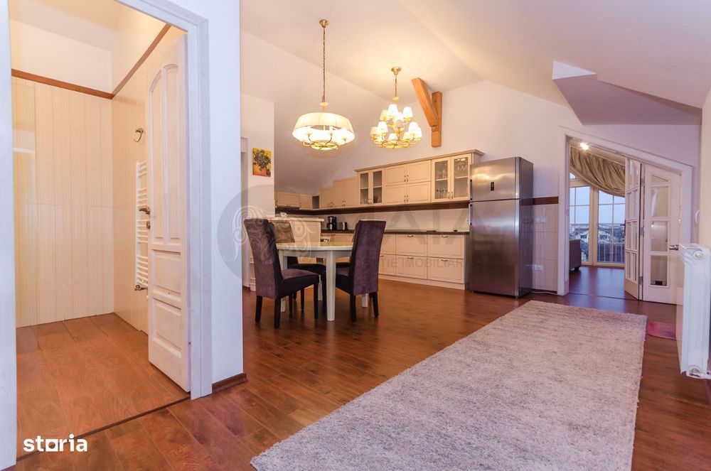 Penthouse 3 camere, 2 bai, 200 mp utili + 35 mp terasa,Calea Dumbravii