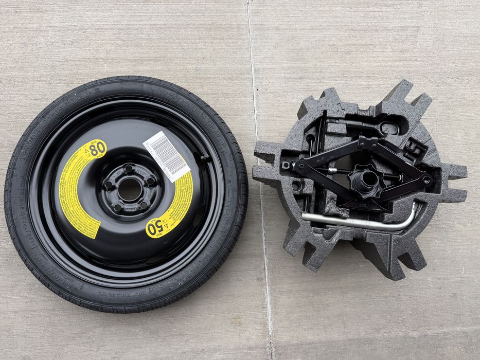 НОВ Оригинален Комплект 18" ПАТЕРИЦА/КРИК/КУКА 5х112 за -VW/AUDI/VAG-