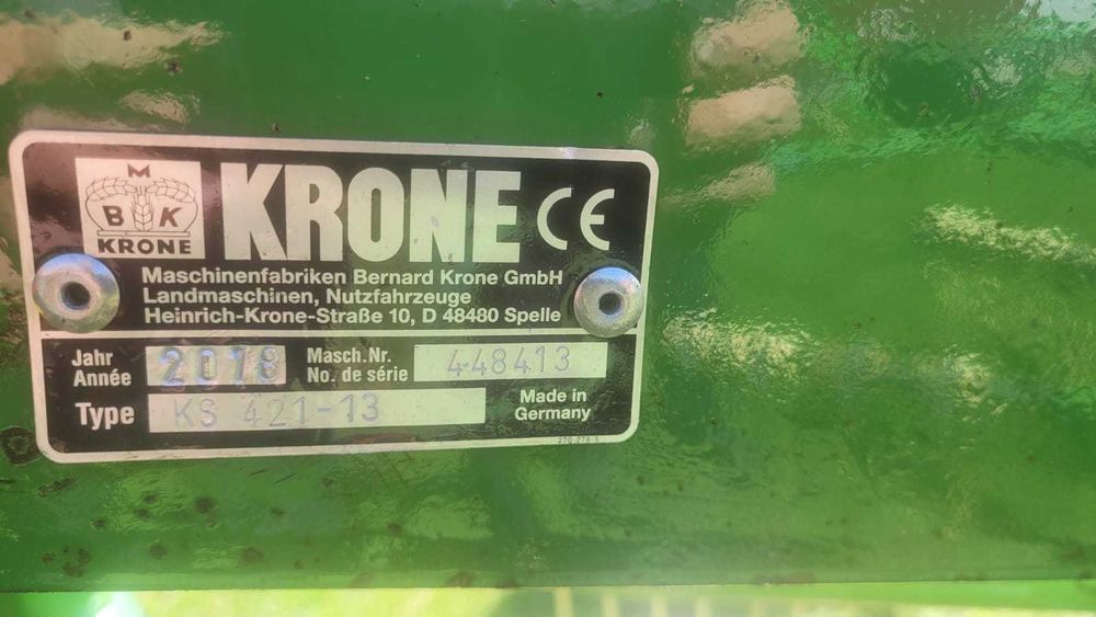 Grebla de adunat fan Krone
