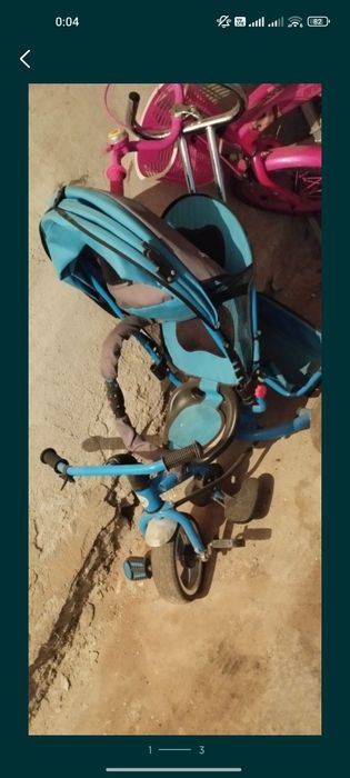 Продам детский велосипед и коляску