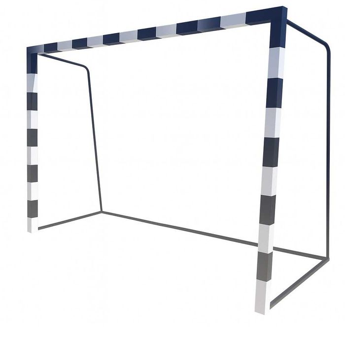 Porți Handbal 3x2 m - Lemn Pătrat 80x80 mm