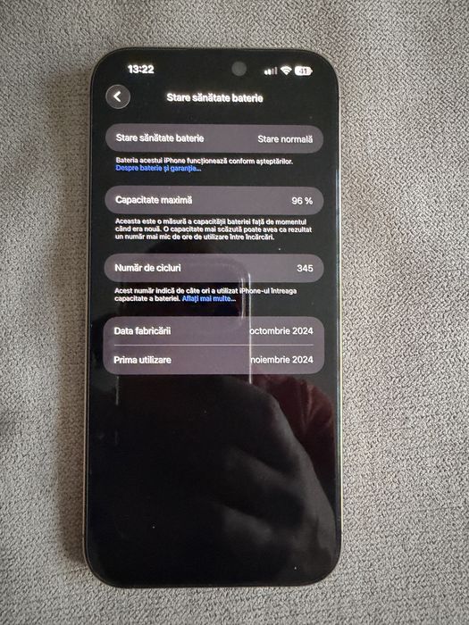 Vand Iphone 16 pro max