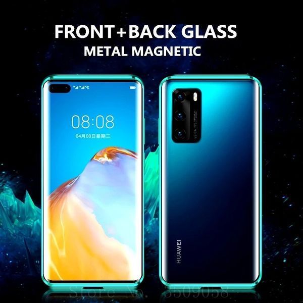 Huawei P40 Pro / P40 Lite / Двоен 360 градуса магнитен кейс