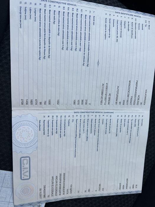 Vand passat b6 break