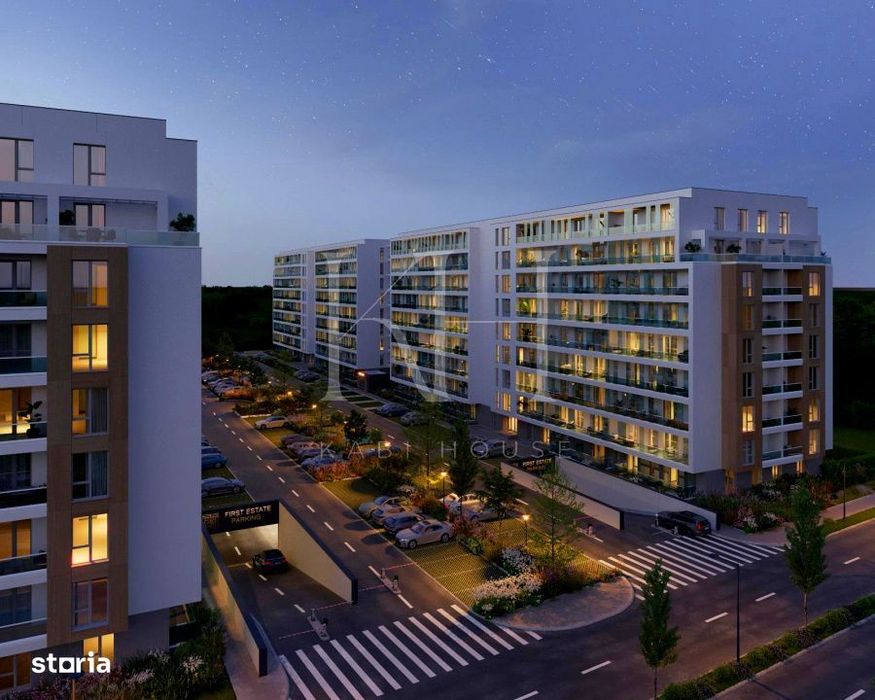 2 camere  - First Estate Pipera | Parcare & Incalzire inclusa