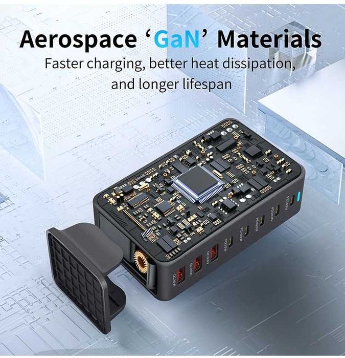 Професионална зарядна станция 600W GaN3 за работилница , офис и дома