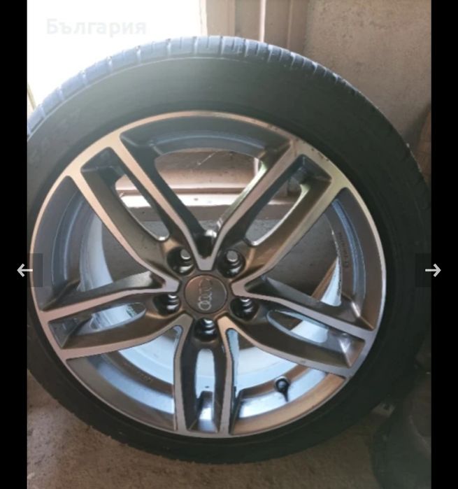 Джанти с гуми Ауди