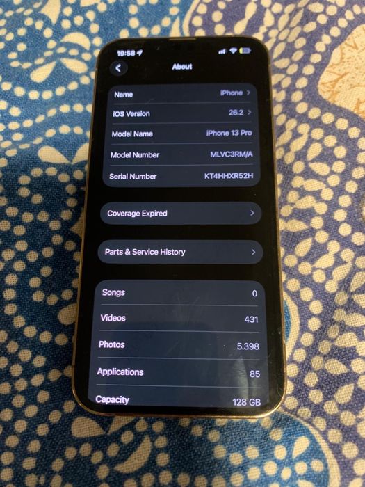 iPhone 13 Pro 128GB Gold neverlocked