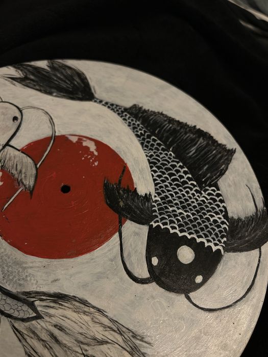 Картина върху музикална плоча