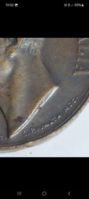 Medalie Originală Italia "Unità d'Italia 1848-1918" – Bronz de Război