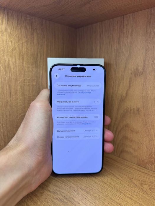 IPhone 15 Pro Max 256gb 81%