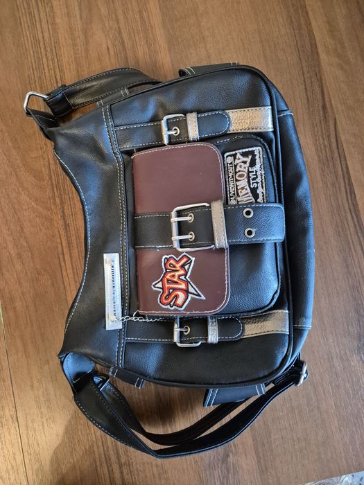 Сумка через плечо винтажная