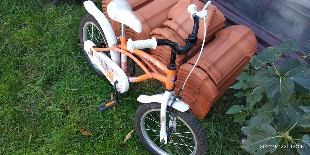 Детска количка и детско колело