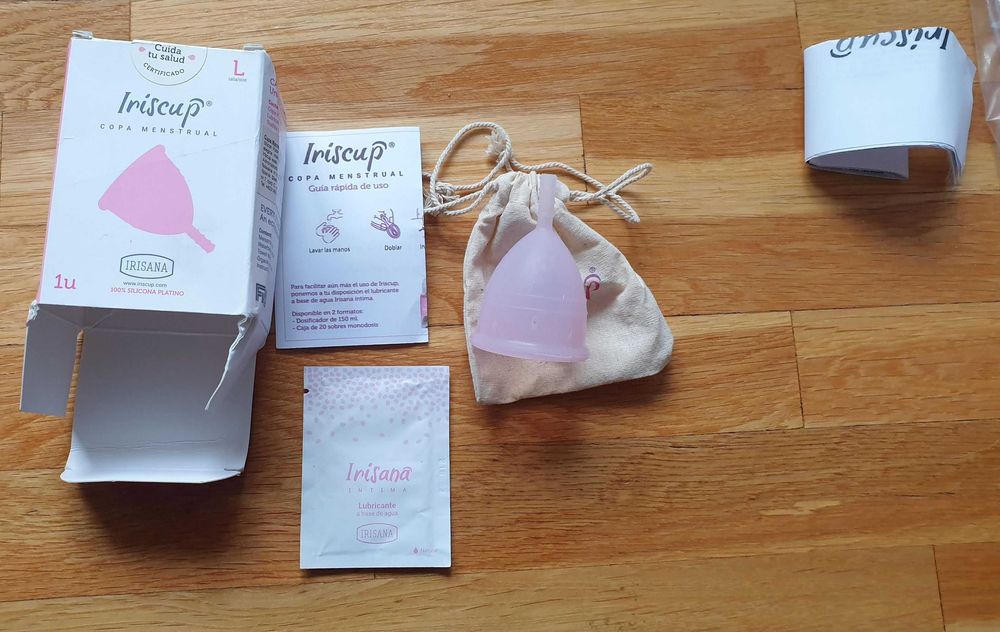 Cupa Menstruala Iriscup marimea  L Roz