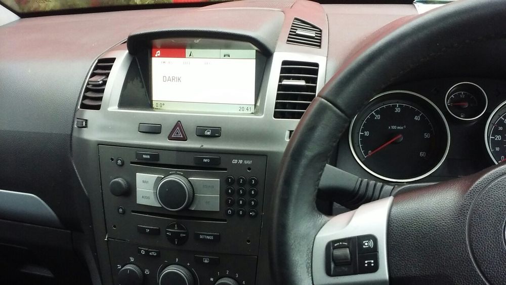 20 броя Opel Zafira на части