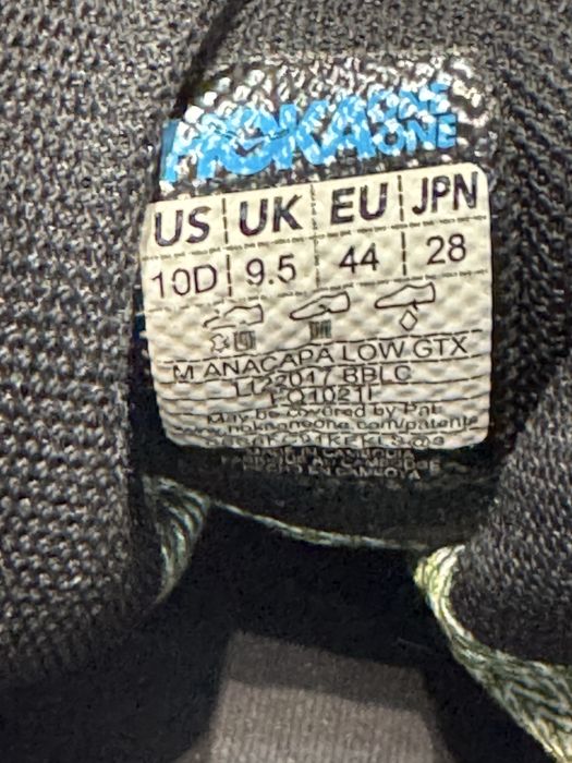 Маратонки HOKA ANACAPA GORE-TEX Vibram. Номер 44