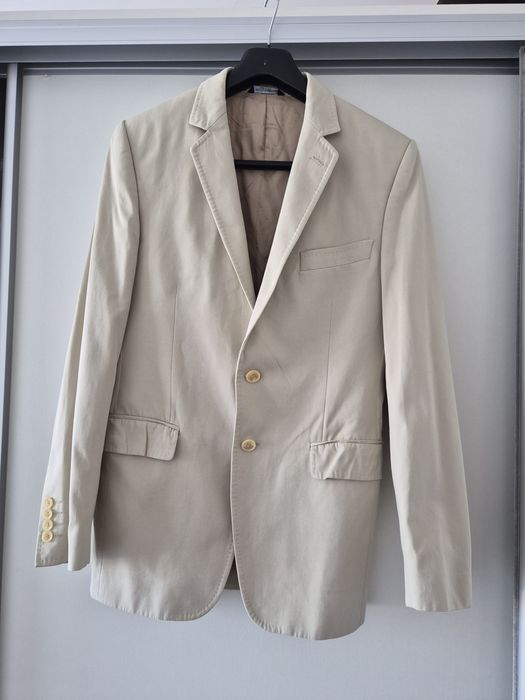 Мъжко сако облечено веднъж на повод за точни размери моля пишете