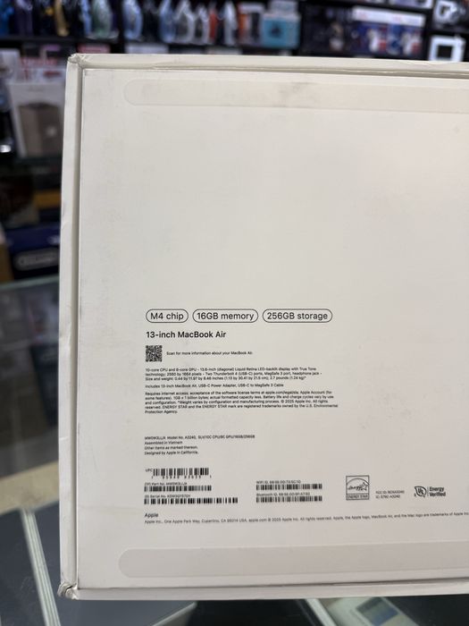 MacBook Air M4 16/256GB Silver