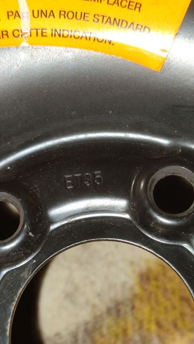 Резервна гума 5*98 125/80/R15 ЕТ35