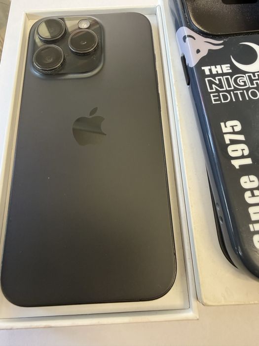 Iphone 15 pro black titanium 128 88% батерия!