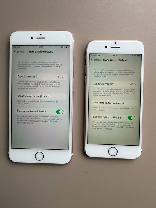 iPhone 6s/ 6s Plus Baterie 100% 64 gb bun de cadou