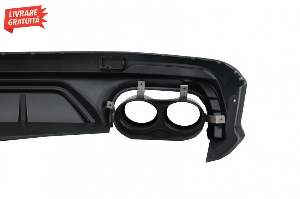 Difuzor Bara Spate Evacuare Dubla Audi Q5 SUV FY (2018-2020) si Evacua