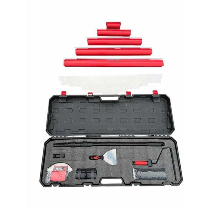 К-т Ножове за шпакловане 20-100 см, 15 части, WERTEC FinishRed WTFR-01