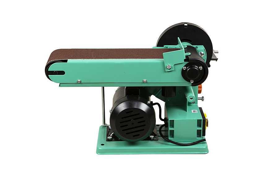 Станок шлифовальный дисково-ленточный 550Вт, круг 150 мм, лента100х914