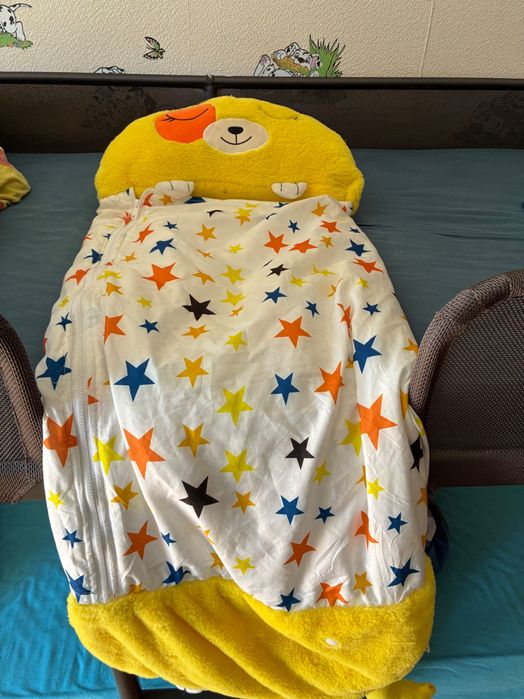 Спален чувал с лека забележка