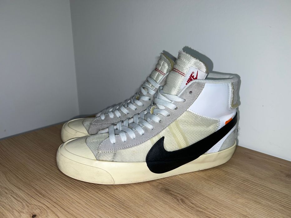 Nike Blazer Mid Of White  The 10