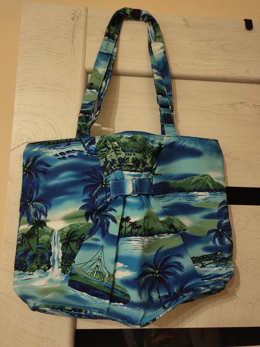 Сумка шопер из ткани