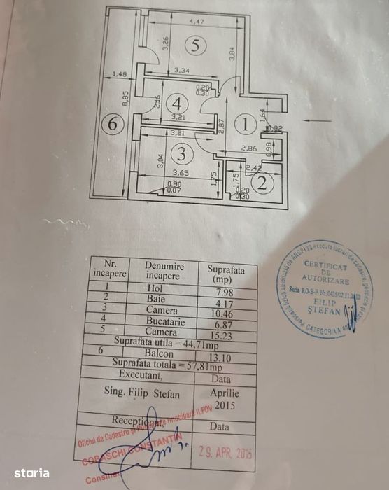 Apartament 2 camere decomandat lângă Campus Școlar, Popești-Leordeni